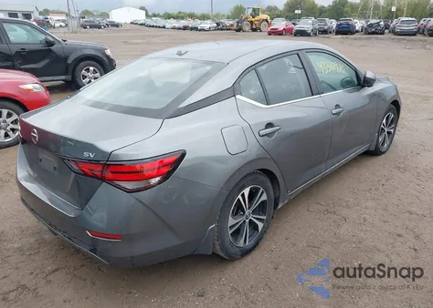 2023 Nissan Sentra Sv Xtronic Cvt z USA, uszkodzony, nr VIN 3N1AB8CV4PY317951